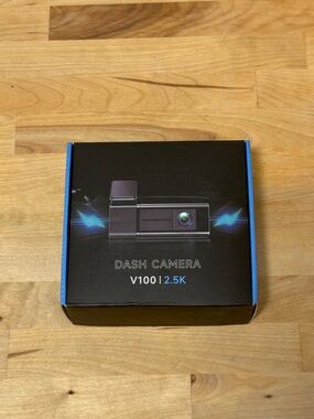 V100 2.5K Dash Camera - Black